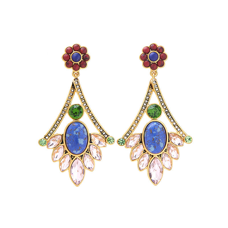 Retro Bohemian-Style Hollow-Out Long Earrings