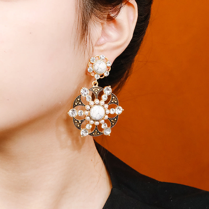 2025 Floral Plant Drop Earrings